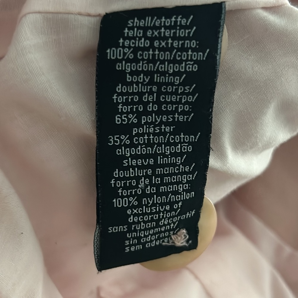 Calvin Klein Pink Button Jacket - image 4